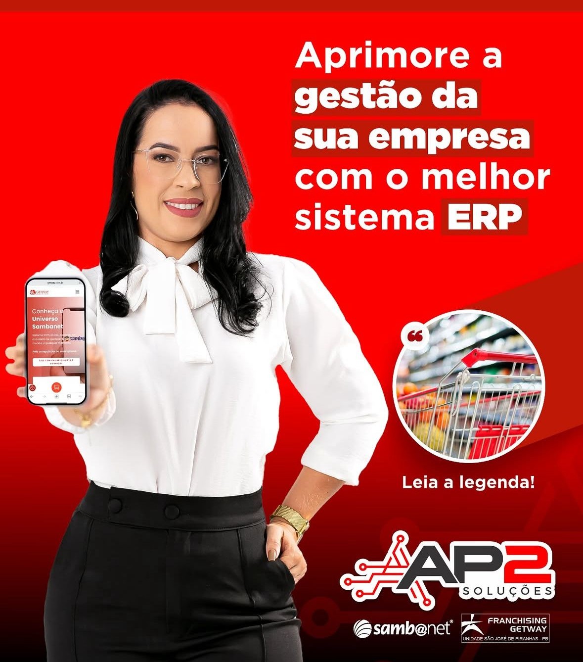 SuperERP em dispositivo móvel